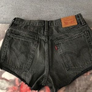 Levi’s black shorts